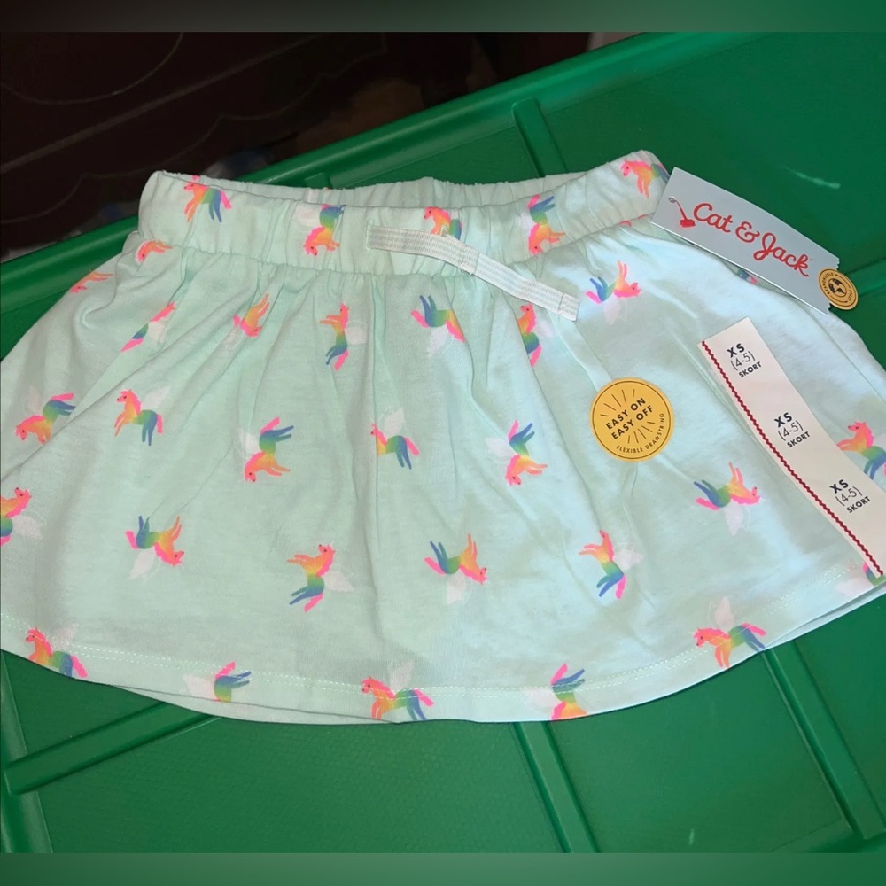 Girls Unicorn Skort